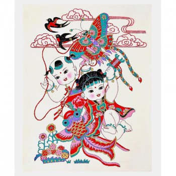 临朐手绘年画